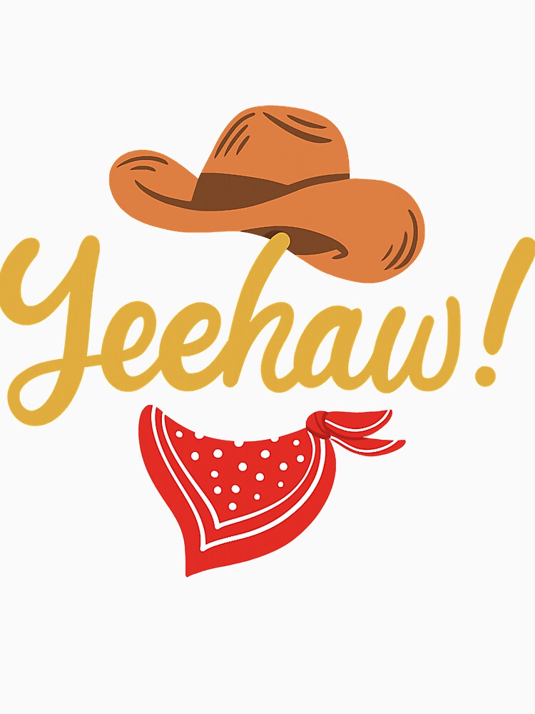 Yeehaw Cowboy Cowgirl Western Country Rodeo by DyanStoy