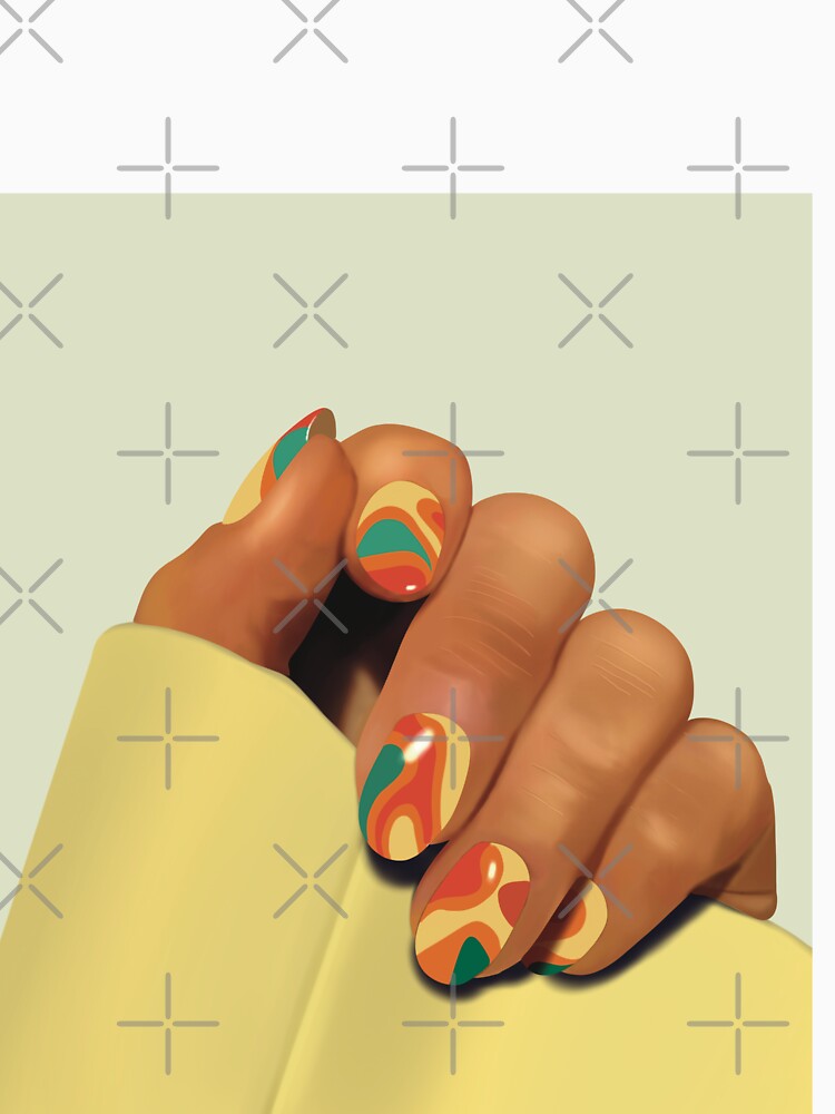 Retro Nails by Ivlc .