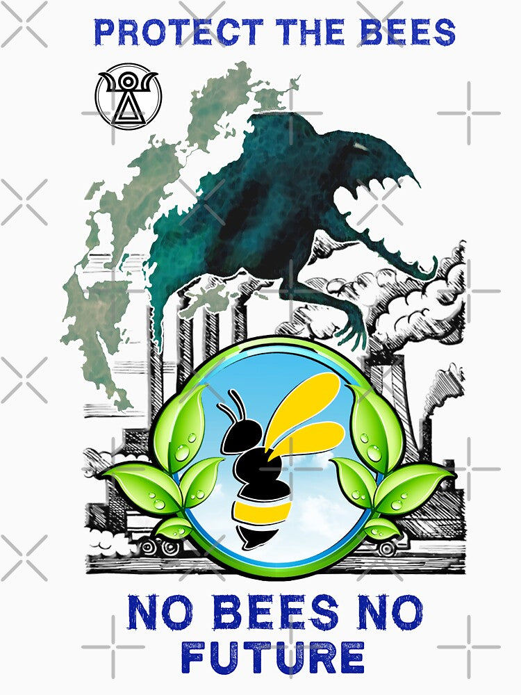 Save the bees - Protect the bees - No Bees, No future. by miskaralise