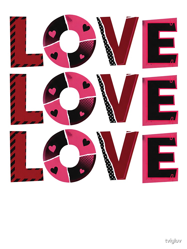 LOVE Collage – Bold Stripes Edition by tviyluv