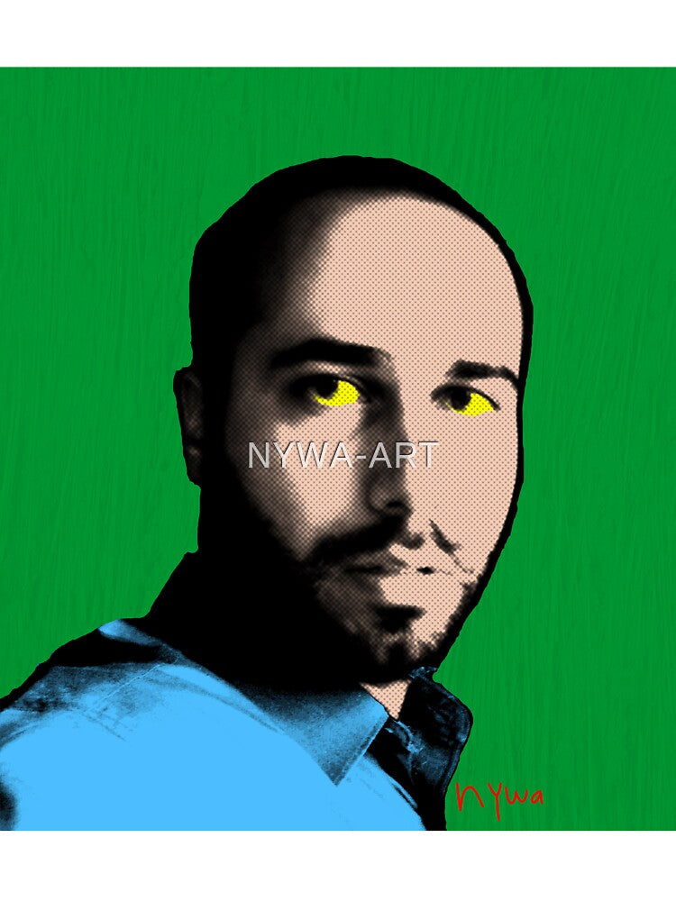 SEXY FUNNY BOY - Pop art colors - boy by NYWA-ART