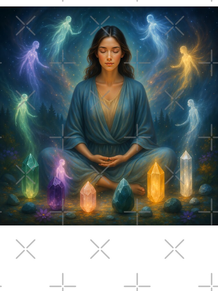 Crystal Whisperer: Connecting with Crystal Spirits Consciousness by FriskyLemur