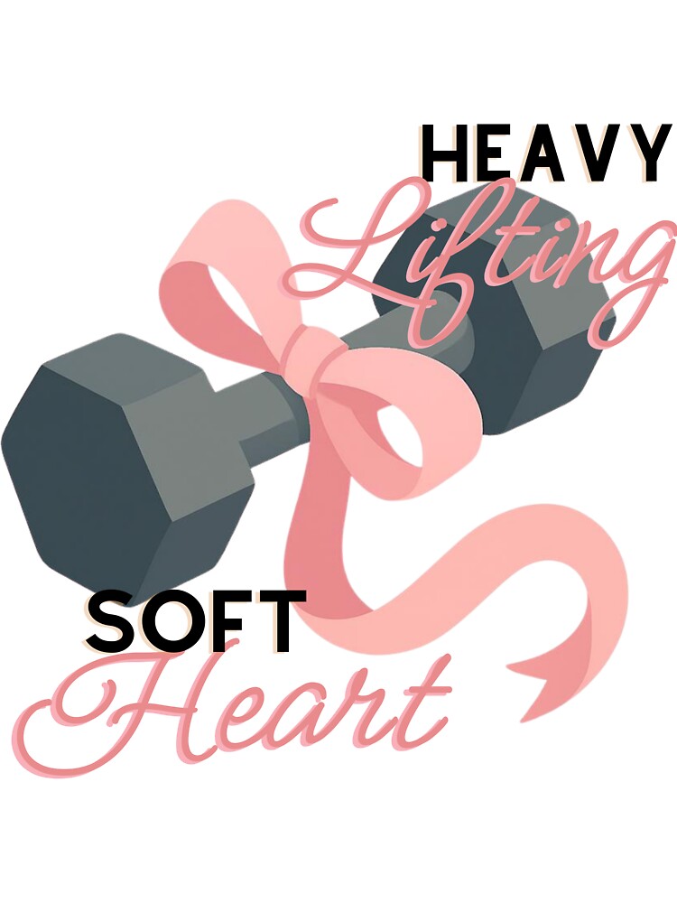 Heavy Lifting Soft Heart Dumbbell Variant by Girly-Universe