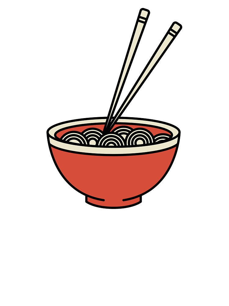 ramen noodles by ubeyeart