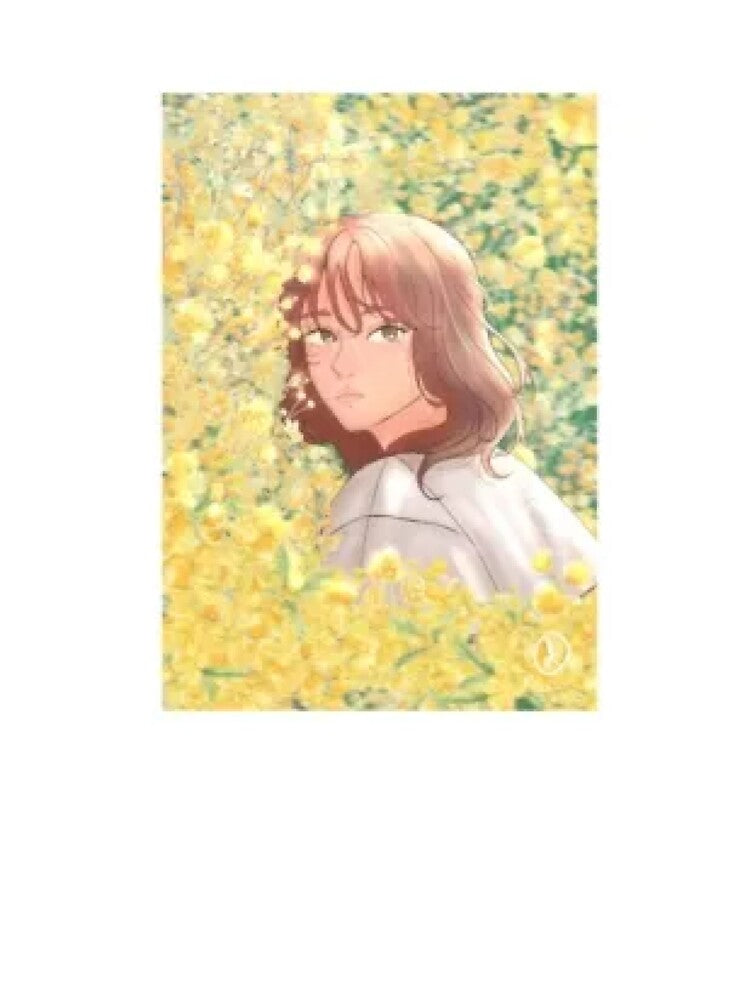 Girl in Yellow Flowers by DreaySketcher