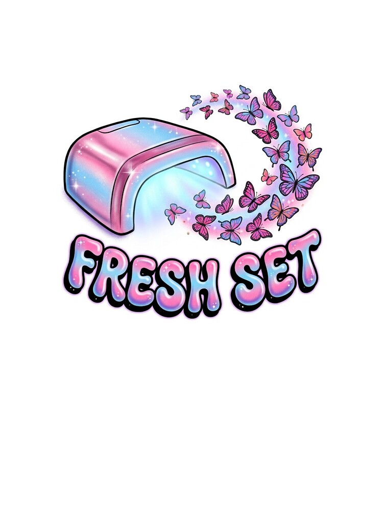 Aesthetic Y2K Fresh Set Gel Nail by DuckOddity