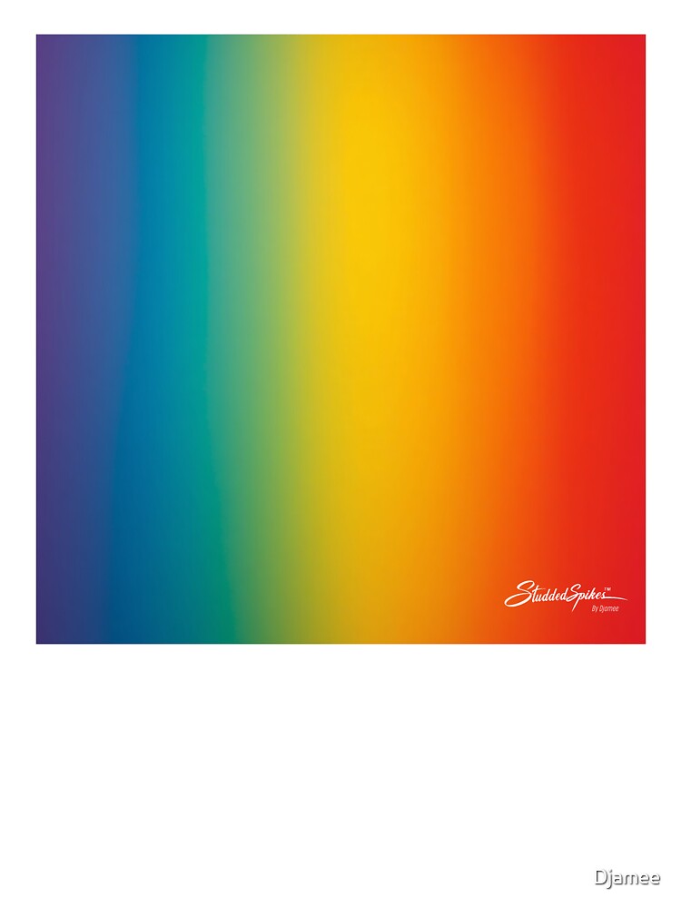 StuddedSpikes by Djamee Pride Rainbow Flag by Djamee