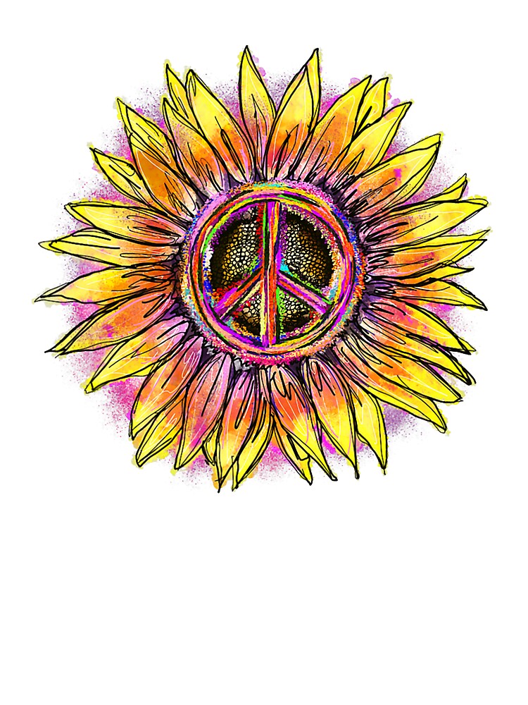Peace Sunfflower by CloudsDrifting
