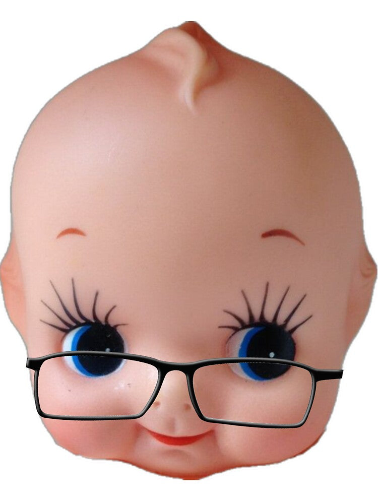 kewpie baby with glasses!! by PLANET-VEE