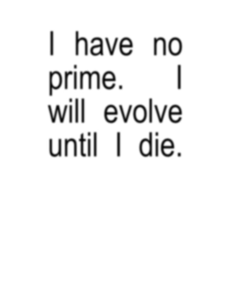 I have no prime by alleycatt111