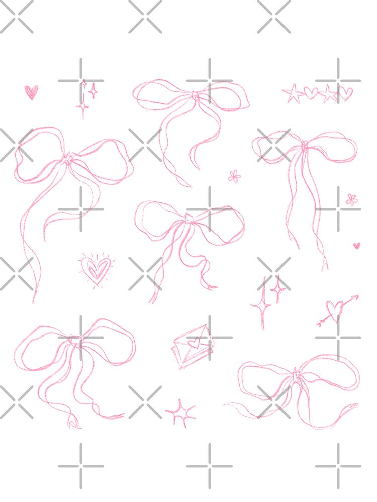 soft pink bows set by delicate-pov