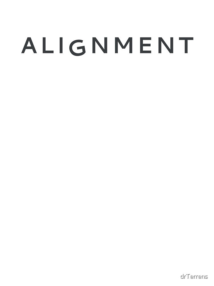Bad Alignment Misaligned Letter G Typography Art by drTerrens