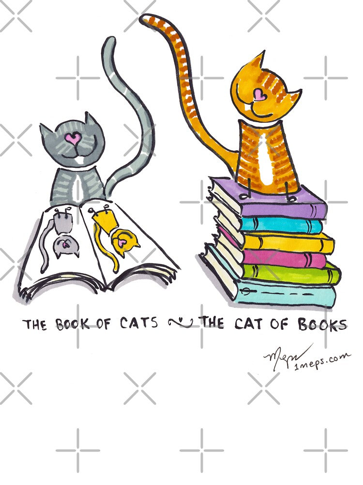 The Book of Cats...and the Cat of Books by 1meps