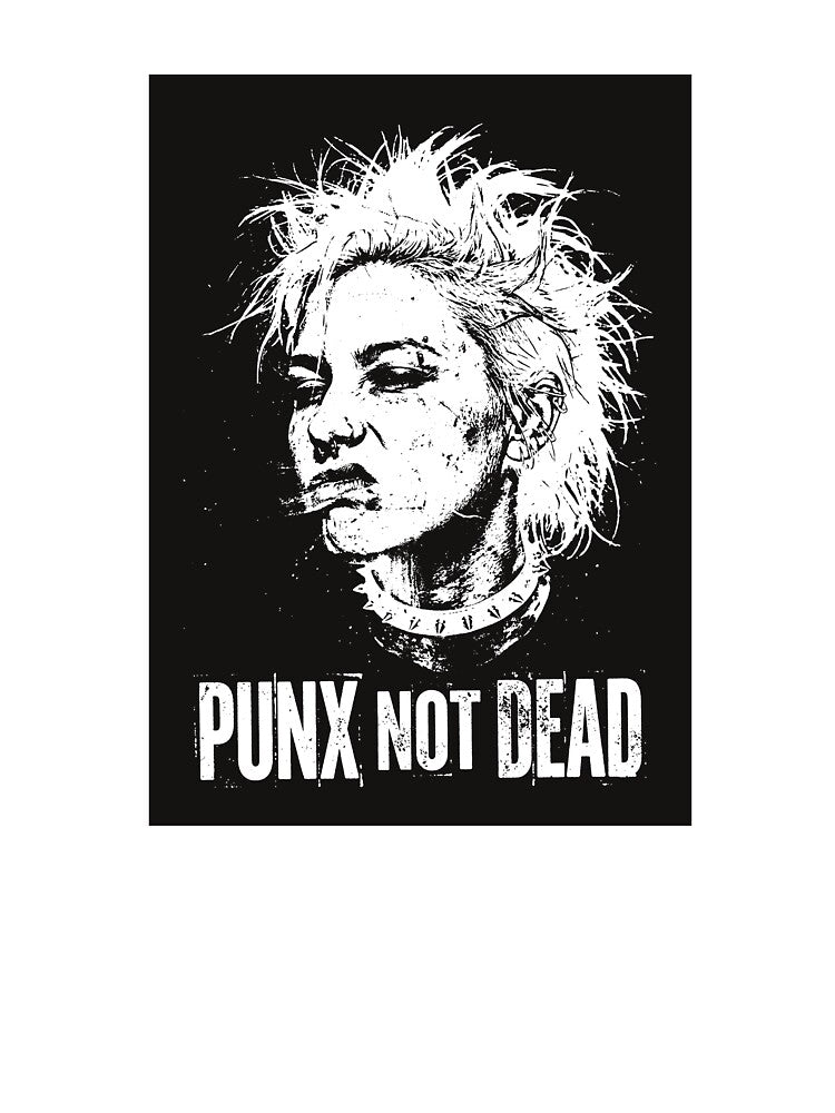 UNFILTERED No.10: Punks Not Dead Spiky Hair Punk Rock Girl Aesthetic by NO BEAVER NO PUNK