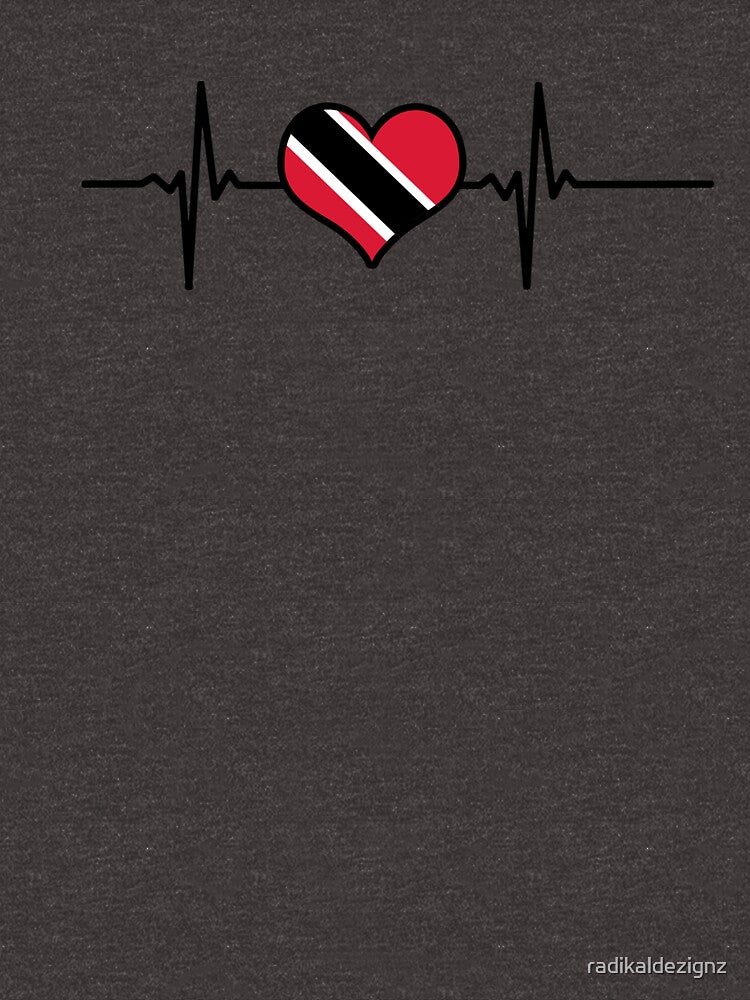 Trinidad & Tobago Heartbeat Line by radikaldezignz