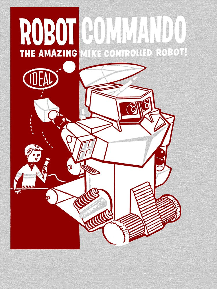 ROBOT COMMANDO - Toy Robot Box by ThrowbackAds