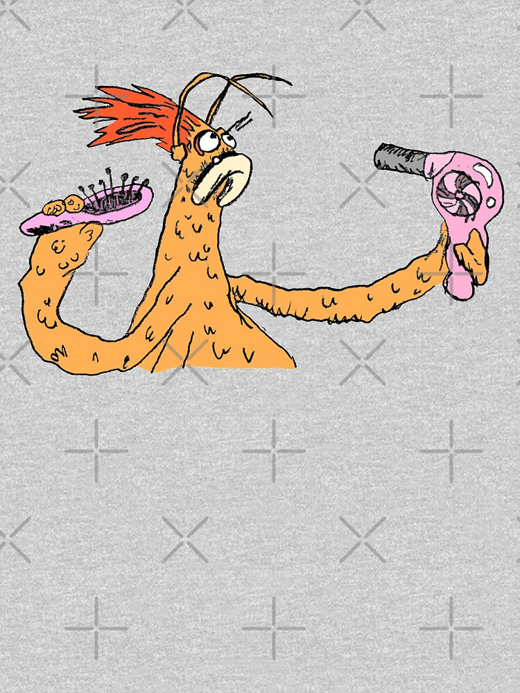 pepe the naked classy prawn by spikysquid
