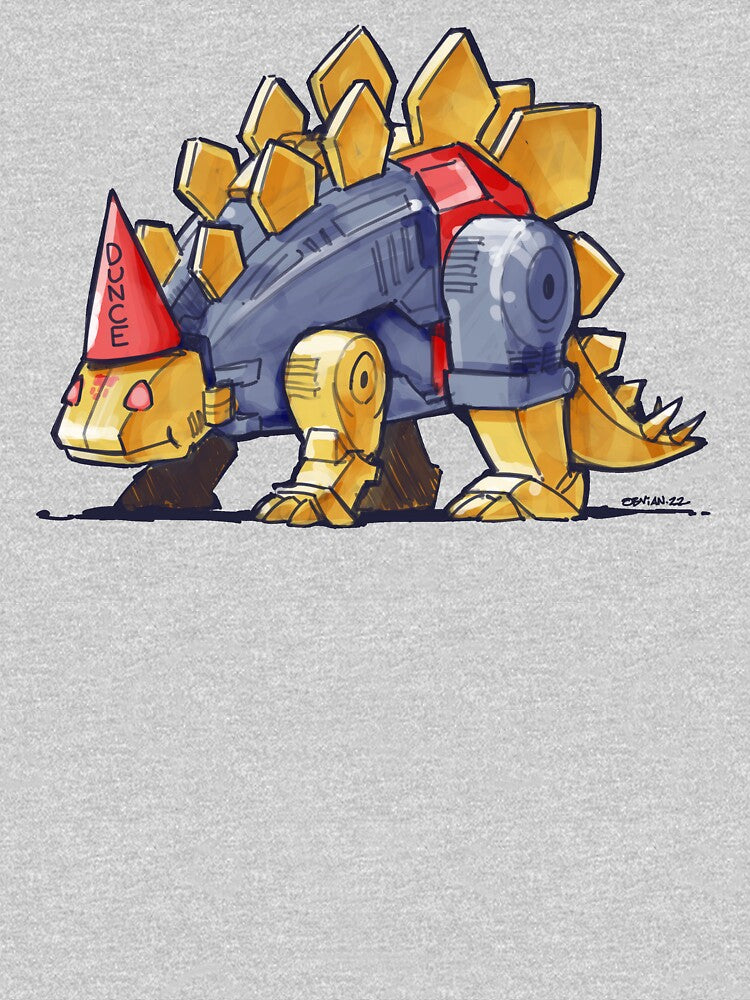 Dunce-obot (Stegosaurus) by Obvian