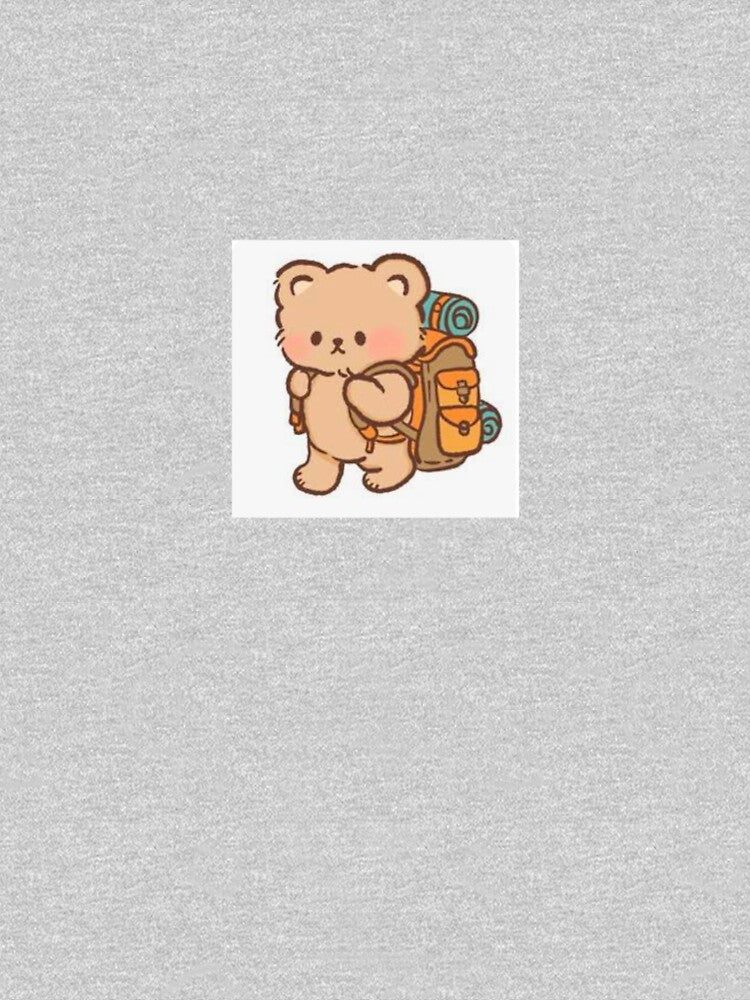 Kawaii Teddy bear camping by BlueFoxStudio1