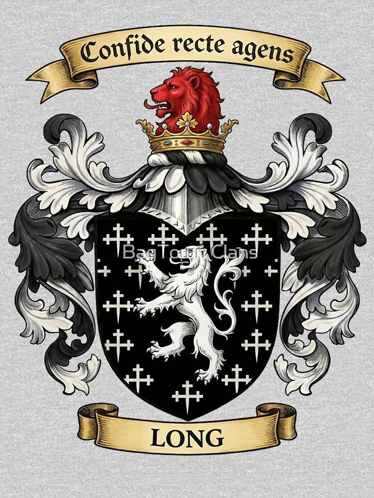 The Long Family Coat of Arms by BagTown Clans