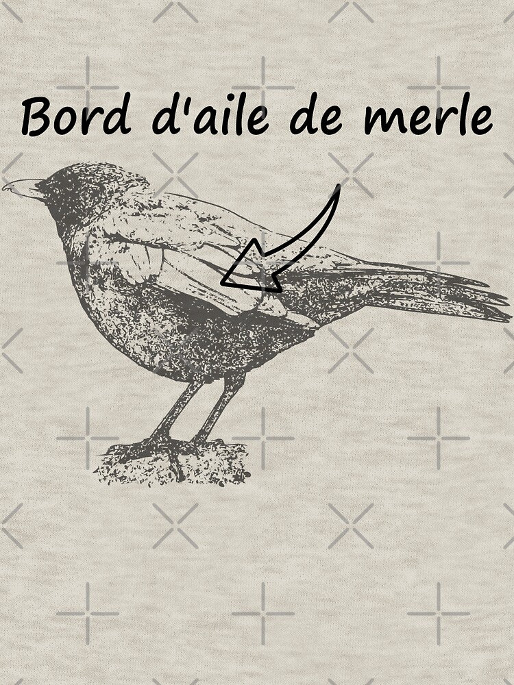 Bordel de merde - Bord d'aile de merle by f1006
