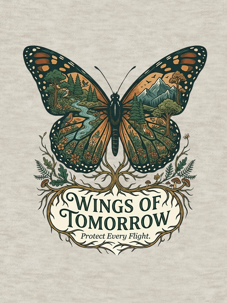 Wings of Tomorrow Butterfly Artwork | Premium Nature Design by Amr Darwish Graphic designer
