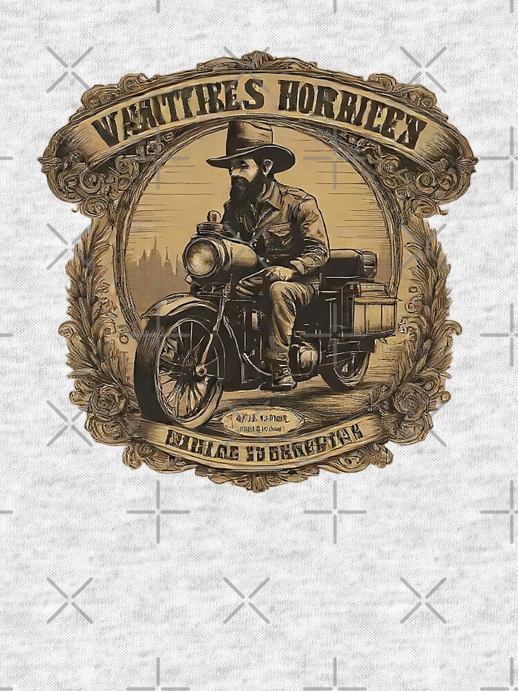 Vintage human in moto by khalifadahmane
