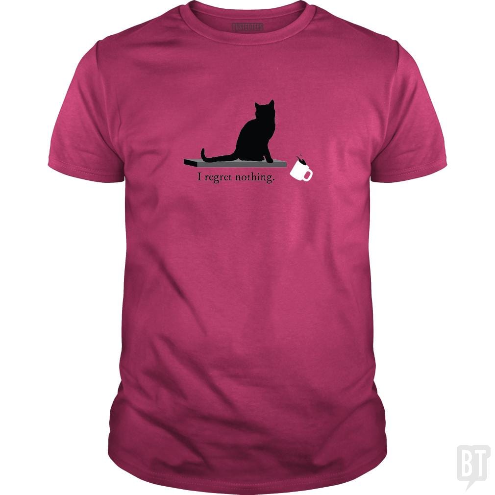 I Regret Nothing Cat