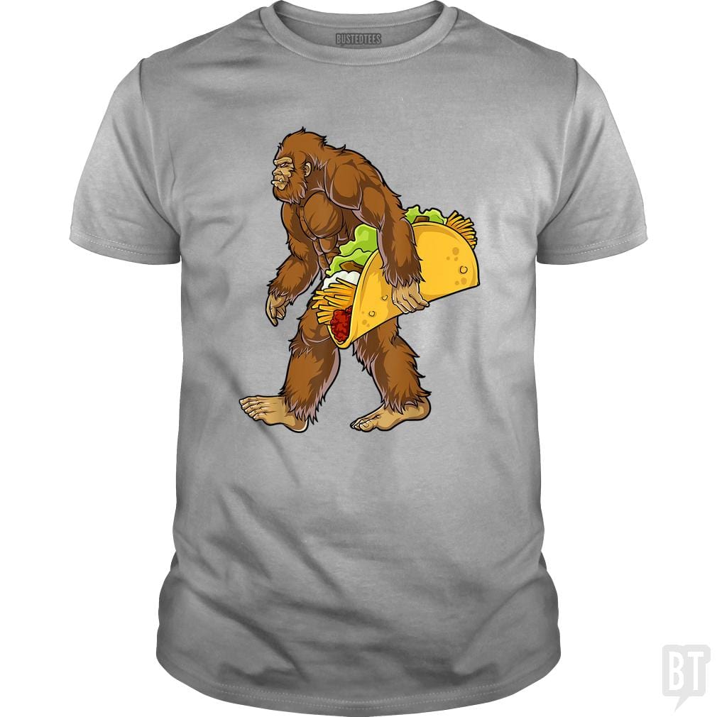 Bigfoot Carrying Taco