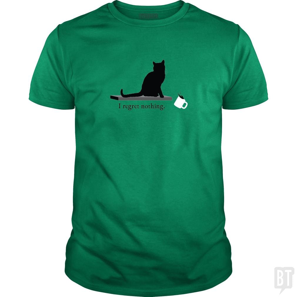 I Regret Nothing Cat