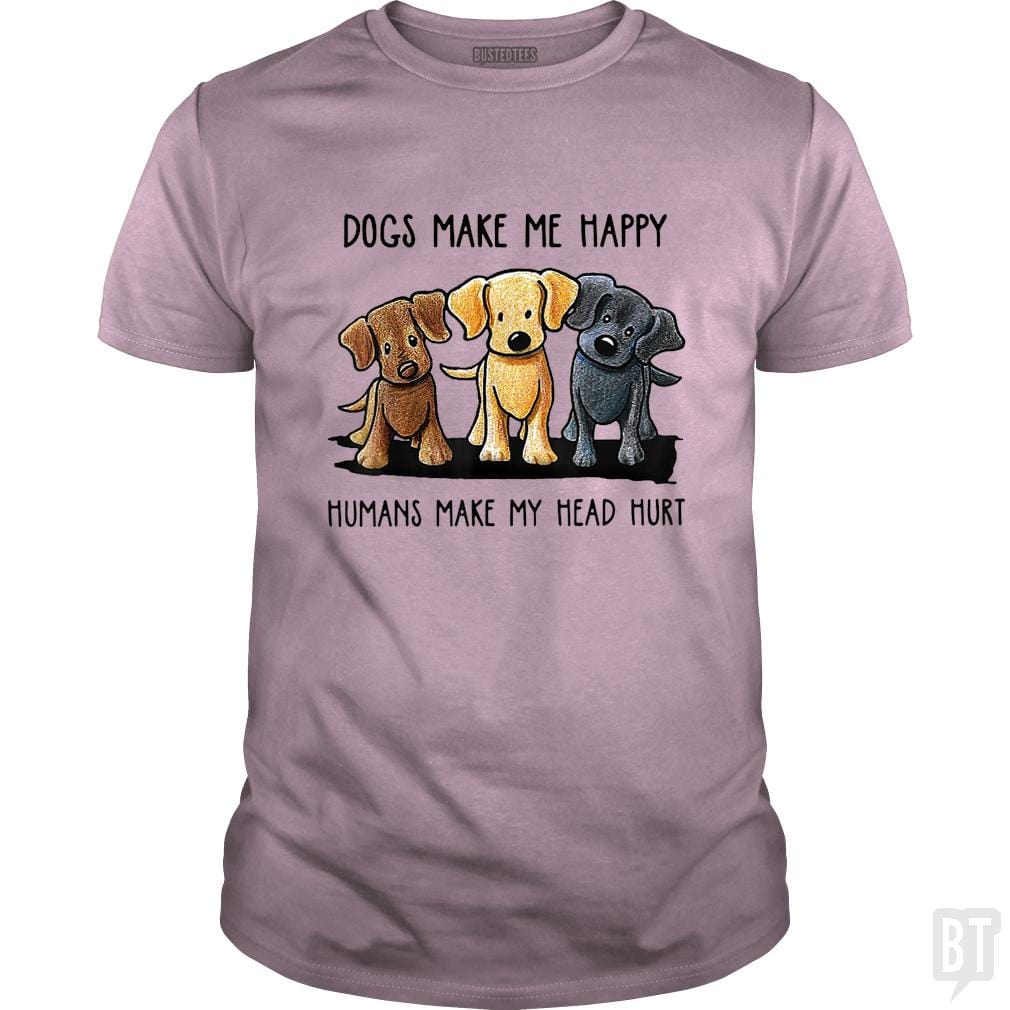 Dogs Make Me Happy