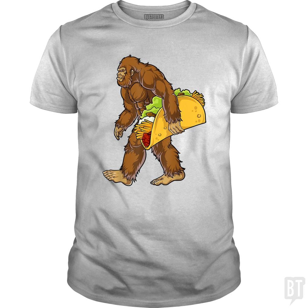 Bigfoot Carrying Taco