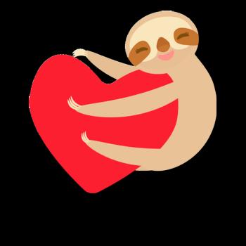 Lovey Sloth Kids Shirt