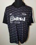 Ricky Singh Mens Small Black Gray Soccer Shirt Outdoor Sports Original Club NWT