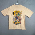 Adidas Futbol Society Club World Cup 2025 Final T Shirt Beige Medium 100% Cotton