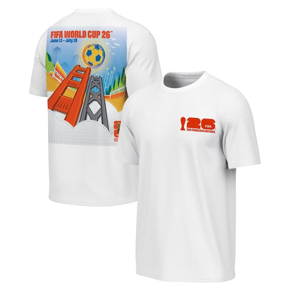 World Cup San Francisco Poster Graphic Soccer Fan T Shirt