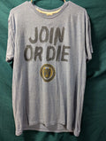Homage Join or Die Tee Philadelphia Union MLS Soccer XL USA Made