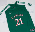 Kansas Jayhawks Soccer Jersey Shirt Men Size 2XL #20 Allen Y2K College NCAA