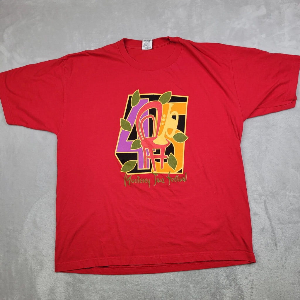 Monterrey Jazz Festival Shirt Mens XL Concert Tour Band Merch Fest Vintage Y2K
