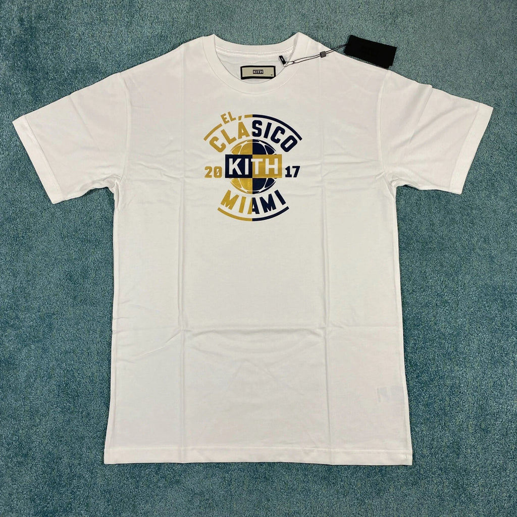 Kith x El Clasico Shirt M XL 2017 Barcelona Real Madrid Soccer Miami Exclusive