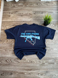 The Gun Store Las Vegas GTA Grand Theft Auto T Shirt Y2K Mens Size M Blue