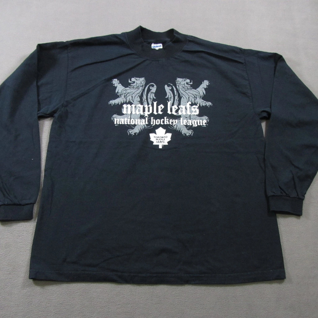 Toronto Maple Leafs National Hockey League Shirt Mens Extra Large Y2K Black