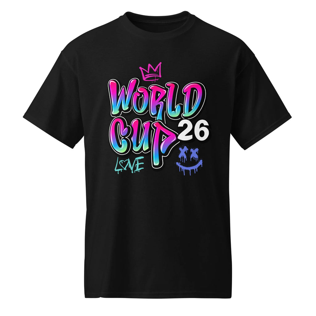 World cup Soccer 2026 DryBlend® T-Shirt Graffiti design