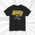 Boston Bulls 1974 WFL Vintage Football Helmet T-Shirt - Patriots