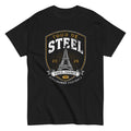 Tour de Steel: Pittsburgh Football x Paris France 2026 Grunge Tee