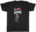 Personalised Serbia Football Mens T-Shirt Bring it Home Soccer Fan Supporter Tee