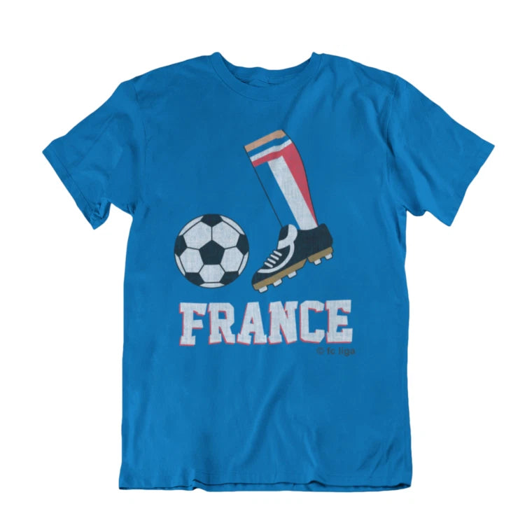 Adult or Kids FRANCE FOOTBALL BOOT Top TShirt 2026 French Euro Cup World