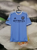New York City FC USA MLS 2015 home football soccer shirt jersey Adidas size S