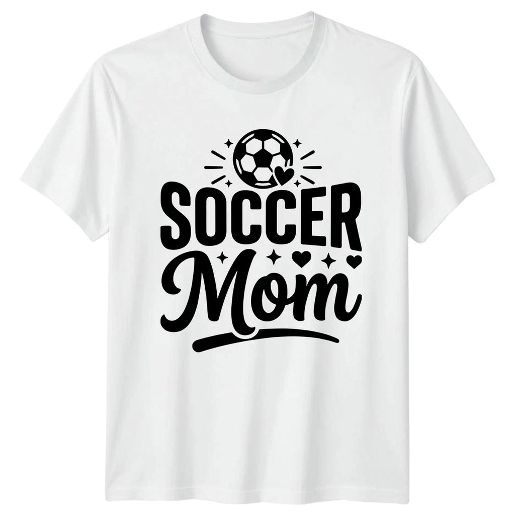 Soccer Mom Womens T-Shirt Soccer Parent Soccer Mothers Day Gift For Her