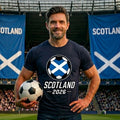 Scotland 2026 Football T Shirt, Scottish Supporter Gift